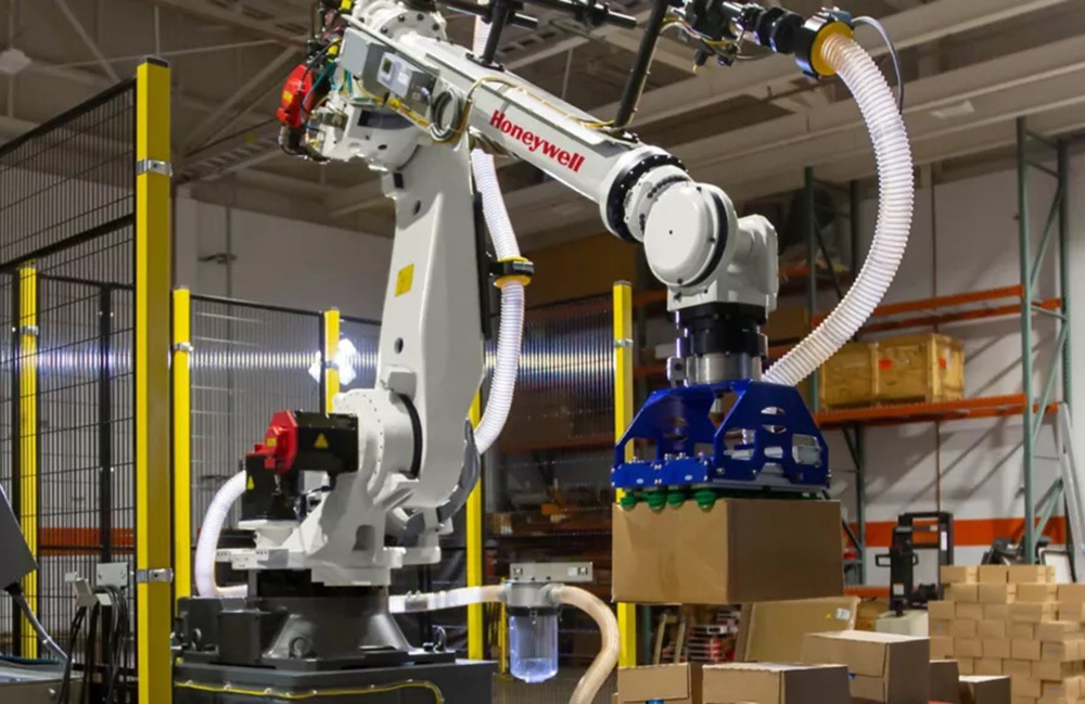 Honeywell gas and flame detection equipment installed in an industrial facility
