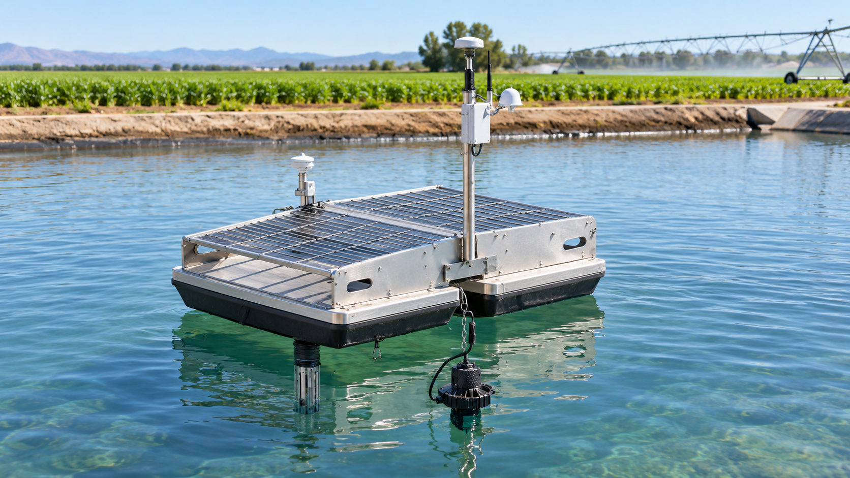 Tiered ultrasonic systems with sensors — Clean irrigation water, reduced labor, fewer crop risks
