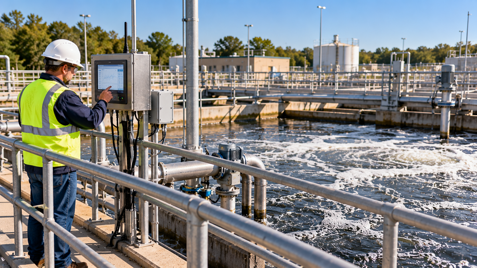 Wastewater facility slashed emergency downtime by 50% with predictive vibration monitoring