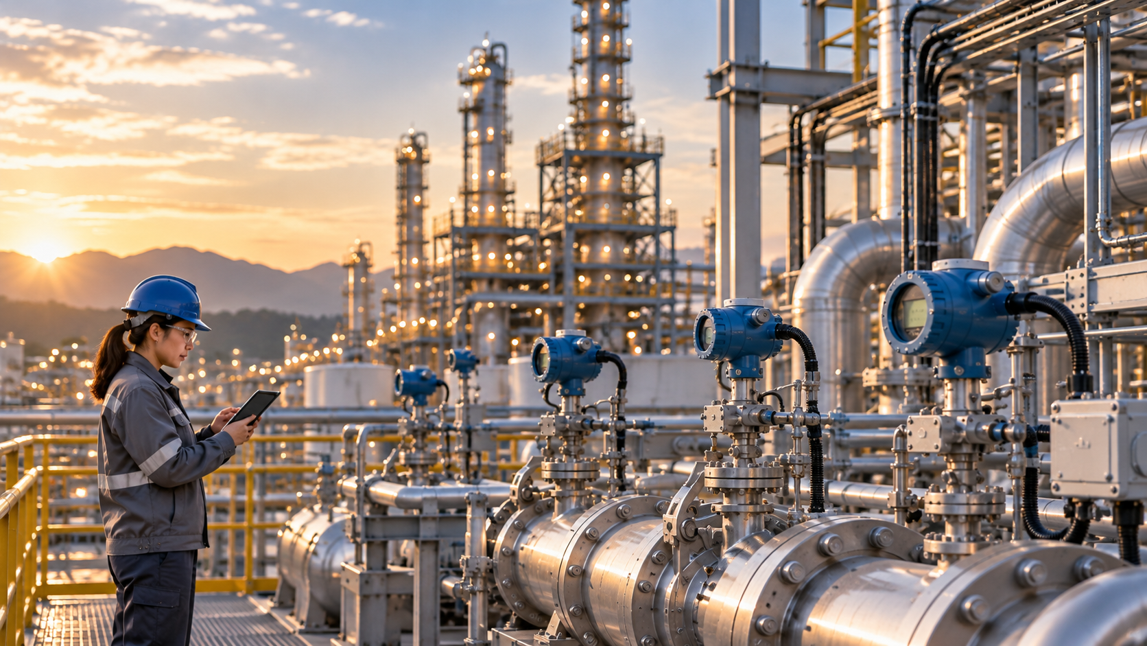 Oil and gas process instrumentation and monitoring equipment